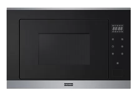 Franke Smart FSM 25 MW XS Black Glass/ Inox Mikrodalga