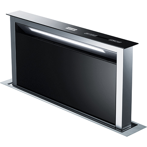 Franke Downdraft FDW 908 IB XS Black Glass/Inox Davlumbaz