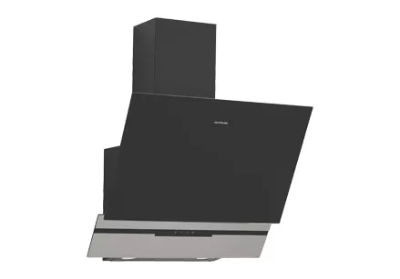 Silverline Slim Line Basic 60 Cm Siyah Duvar Tipi Davlumbaz