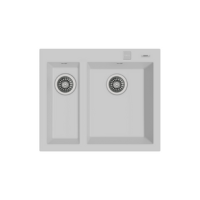 Teka Forsquare 590 Tg Arctic White Granit Eviye