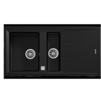 Teka Stone 60 B-Tg Metallic Black Granit Eviye