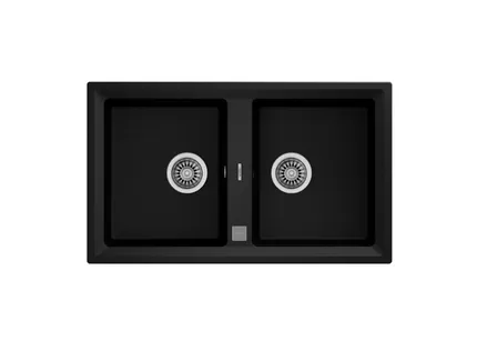 Teka Stone 90 B-Tg Metallic Black Granit Eviye