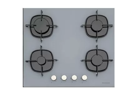 Silverline CS5436s01 Gri 60 Cm Cam Ankastre Gazlı Ocak