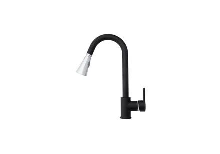 Nuevo Swipper Siyah Armatür