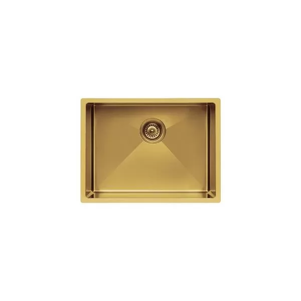 Ukinox Colour X 500 Gold Tezgah Altı Parlak Eviye