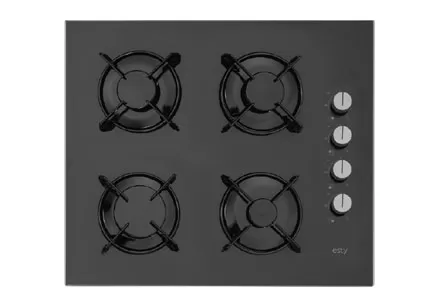 Esty ACO5601B01 4 Gözü Gazlı Ankastre Cam Ocak