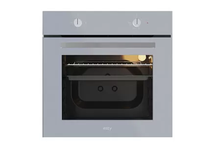 Esty AEF6601S04 Statik Gri Ankastre Fırın