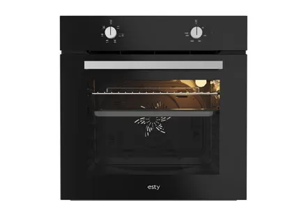 Esty AEF6601W03 Siyah Multifonkiyon Ankastre Fırın