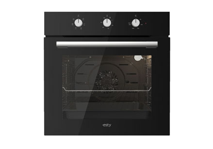 Esty AEF6602B01 Siyah Multifonksiyon Ankastre Fırın