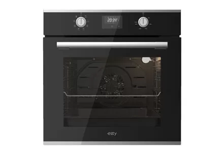 Esty AEF6605B01 Siyah Multifonksiyon Ankastre Fırın
