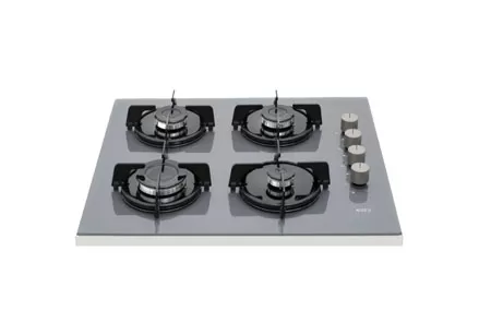 Esty SCO5402S01 Gri Cam Set Üstü Ocak