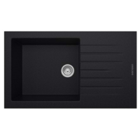 Solido Opal Um-45 Metallic Black Granit Eviye
