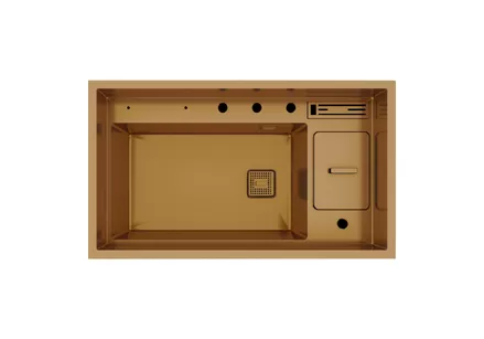 Crauf Lusso 1060 Bakır Çelik Eviye